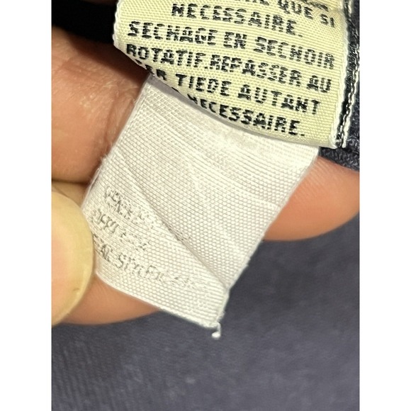 Vintage Eddie Bauer Shirt Men's Size XL Tall MT Blue Long Sleeve - Picture 12 of 16